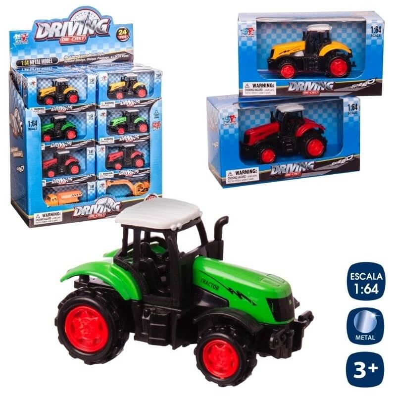Tractor Rueda Libre Metal 3 C 8 Cm Tractor Rueda Libre Metal 3 C 8 Cm