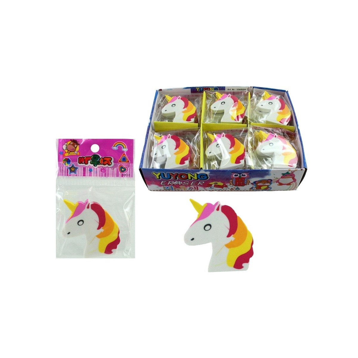 Goma De Borrar Unicornio