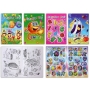 Libro Para Colorear Con Pegatinas