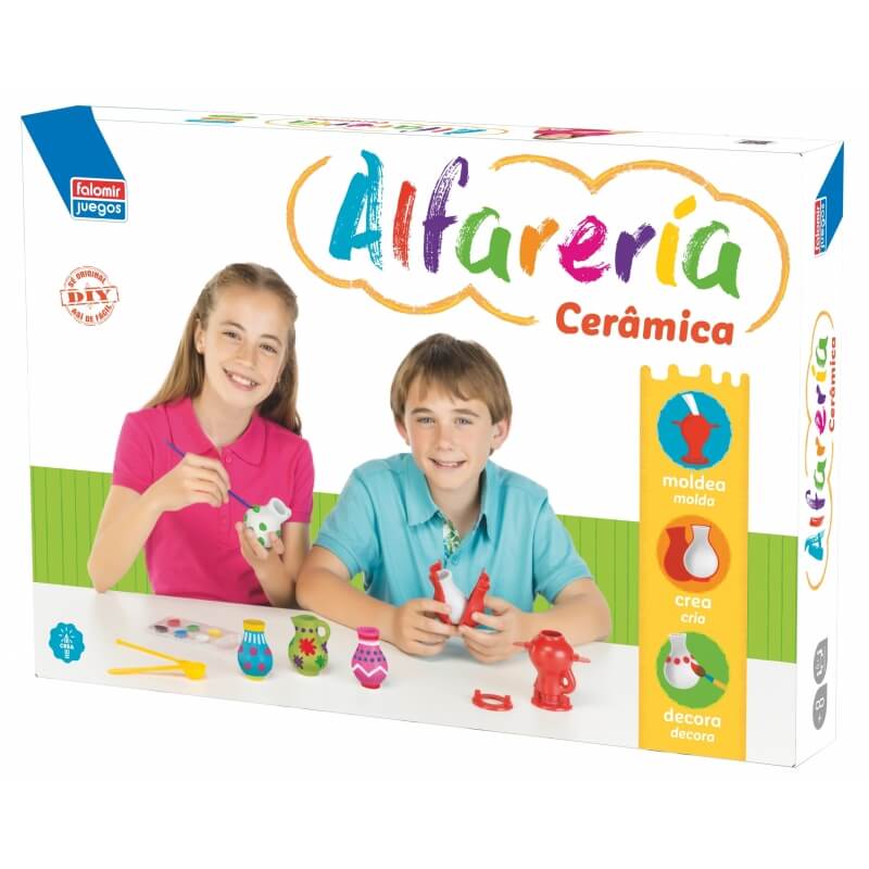 Juego de alfarería para niños