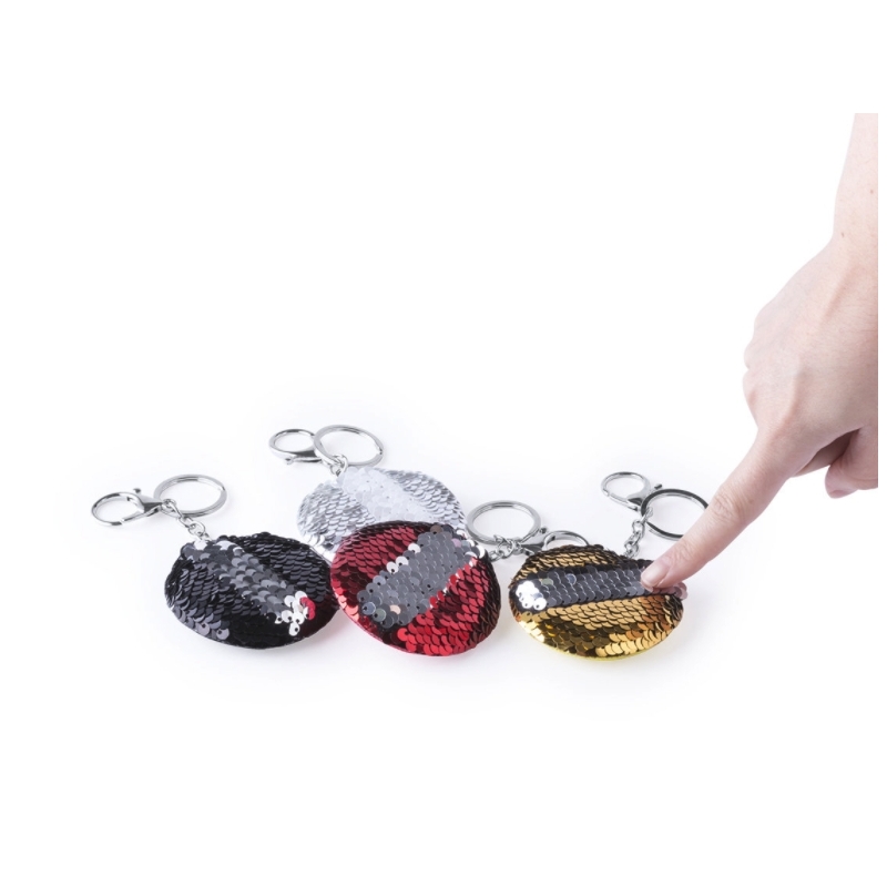 Llavero lentejuelas Color: plata, dorado, negro, rojo Llaveros Llavero lentejuelas Color: plata, dorado, negro, rojo Llaveros
