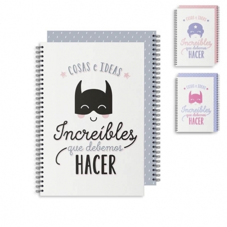 Libretas Superheroes