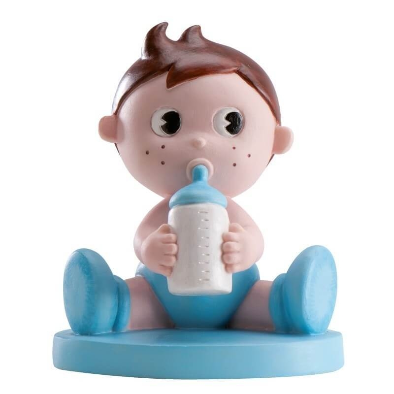 Figura Para Tarta Nene Con Bibi Para Bautizo Barata Figura Para Tarta Nene Con Bibi Para Bautizo Barata