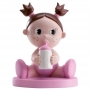 Figura Para Tarta Bautizo Nena Con Bibi Barata