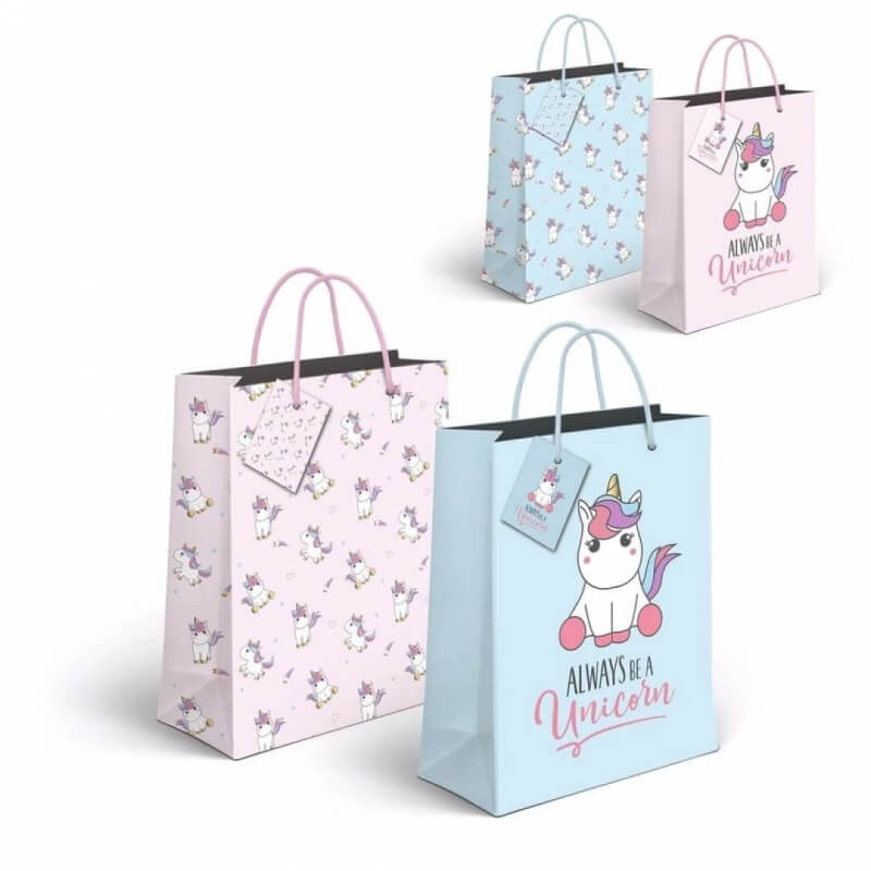 Bolsa unicornio bonita pequeña Bolsas Papel Bolsa unicornio bonita pequeña Bolsas Papel