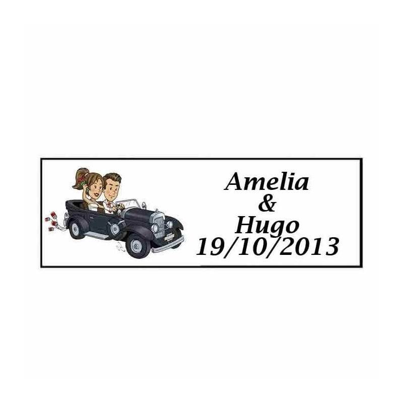 Etiqueta Adhesiva Will & Grace Coche Etiqueta Adhesiva Will & Grace Coche