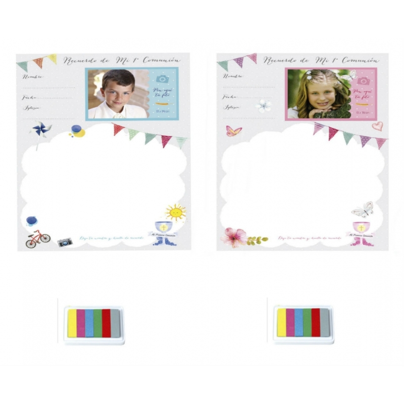 Lienzo Para Colocar Foto De Niño Y Niña De Comunión Lienzo Para Colocar Foto De Niño Y Niña De Comunión