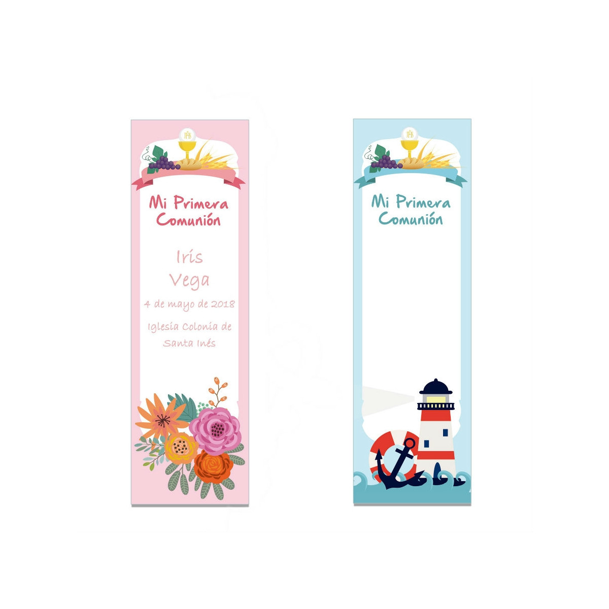 Pack marcapáginas personalizable