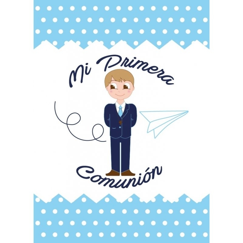 Adhesivo para Primera Comunión – Diseño encantador