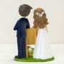 Figura tarta novios boda originales