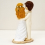 Figura Novios Playa Para Tarta De Boda Originales