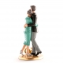 Figura Tarta Novios Bodas Oro