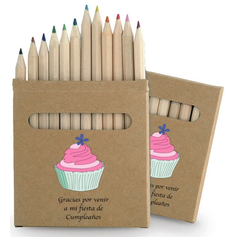 Lápices De Colores Para Cumpleaños Lápices De Colores Para Cumpleaños