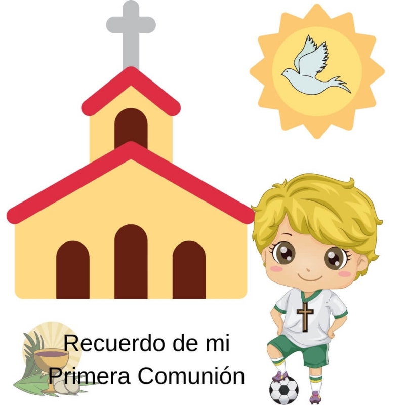 Adhesivo Fútbol Comunión Adhesivo Fútbol Comunión