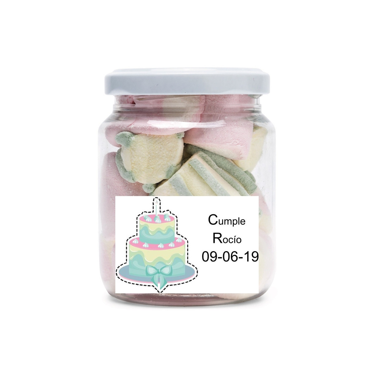 Tarro chuches personalizado