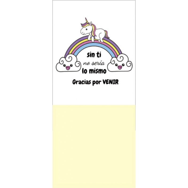Notas adhesivas unicornio Notas adhesivas unicornio