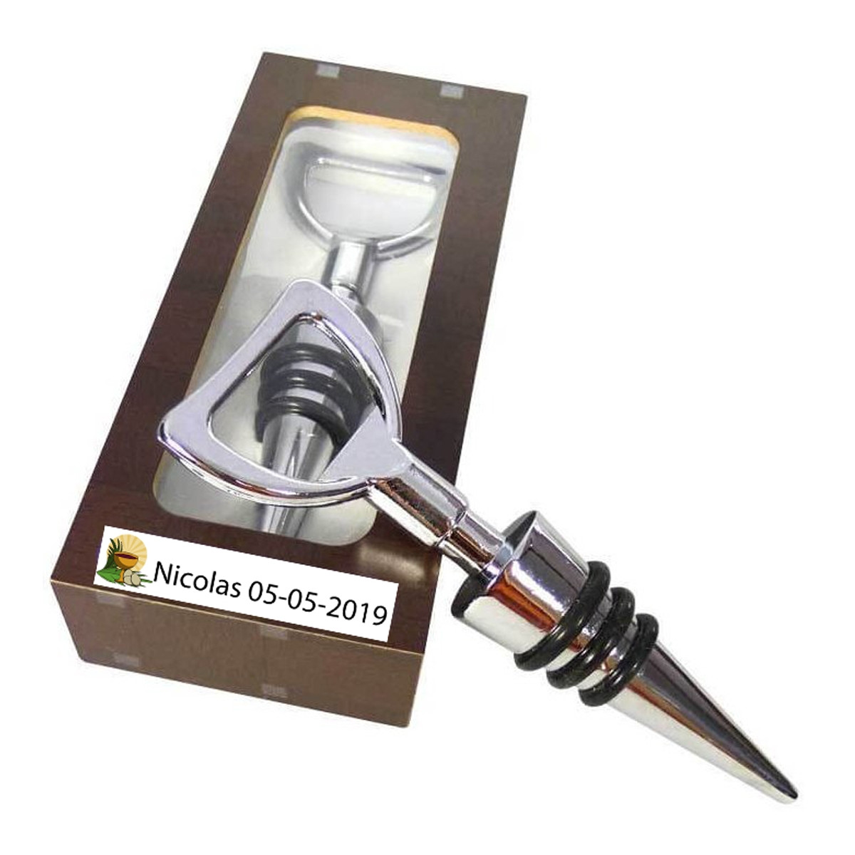 Tapón vino comunión personalizado