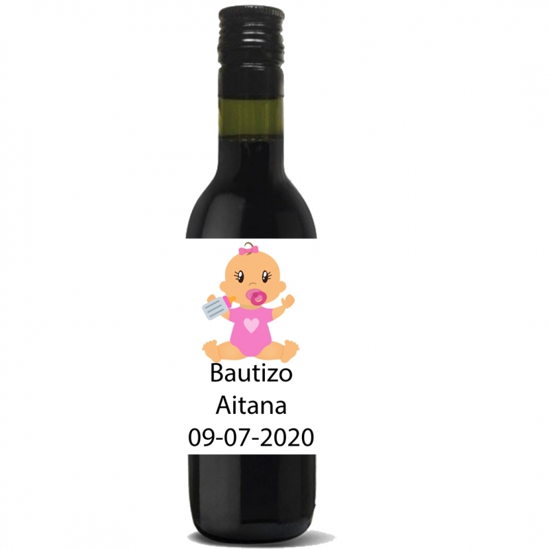 Vino Personalizado Bautizo Vino Personalizado Bautizo