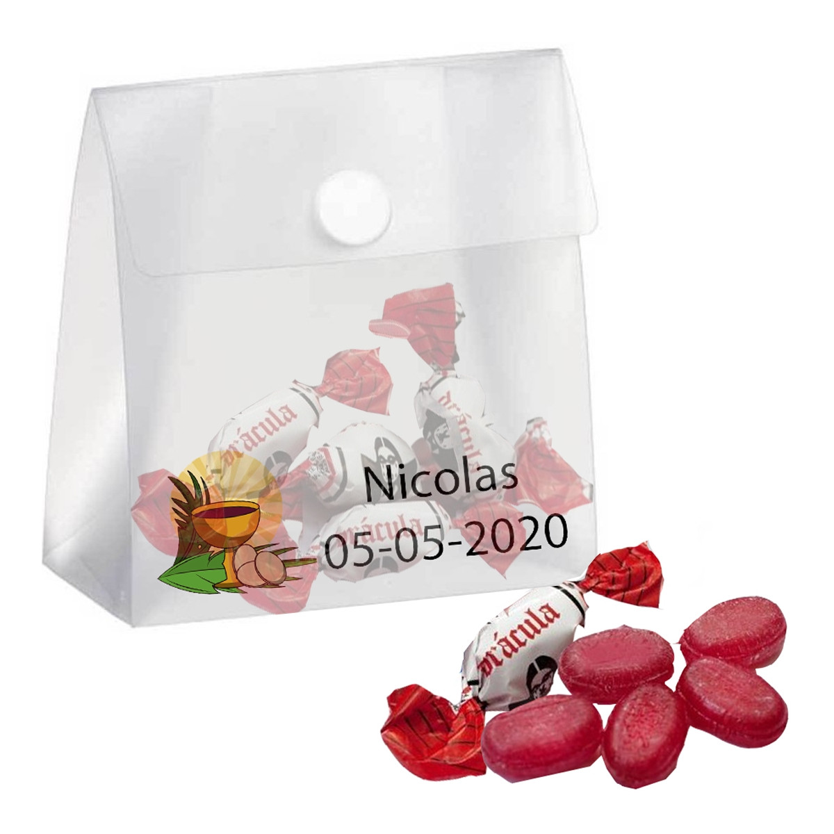 Caramelos comunión personalizado