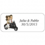 Etiqueta Adhesiva Will & Grace Moto