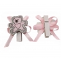 Pinzas De Madera Decorativas Rosas