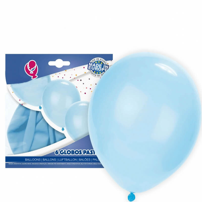 Pack Globos Azul Celeste Pack Globos Azul Celeste