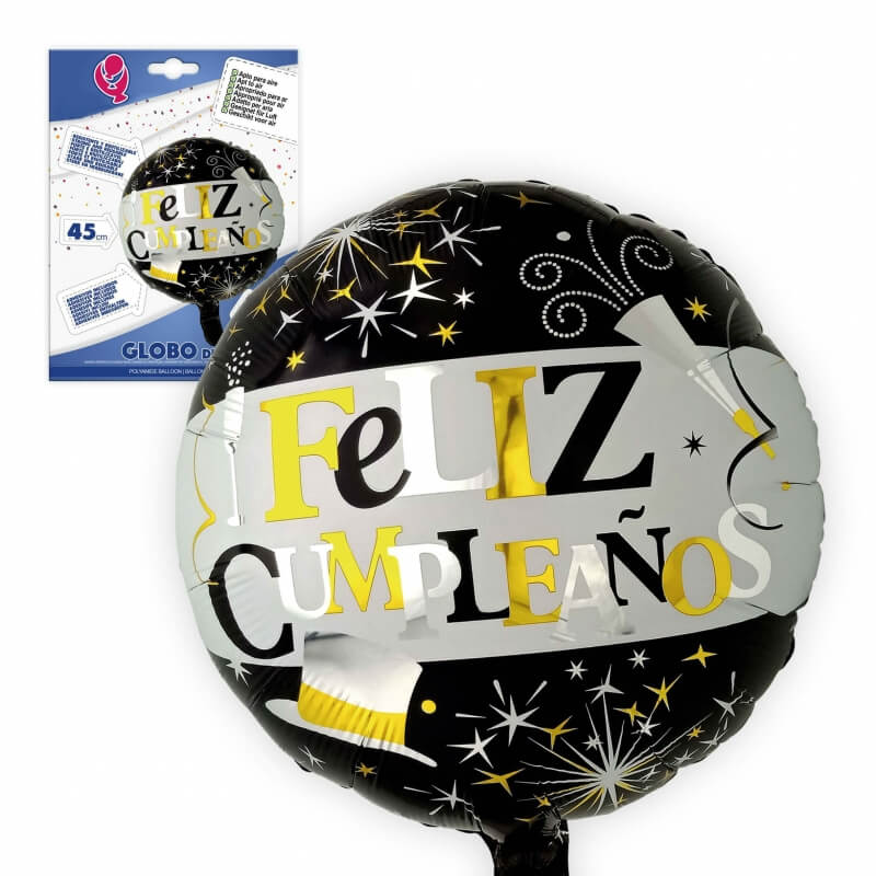 Globos feliz cumpleaños