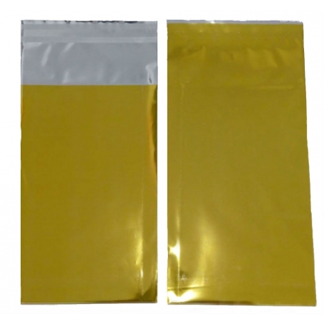 Bolsa metalizada oro