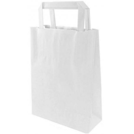 Bolsa kraft blanca