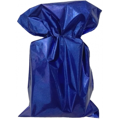 Bolsa metalizada azul