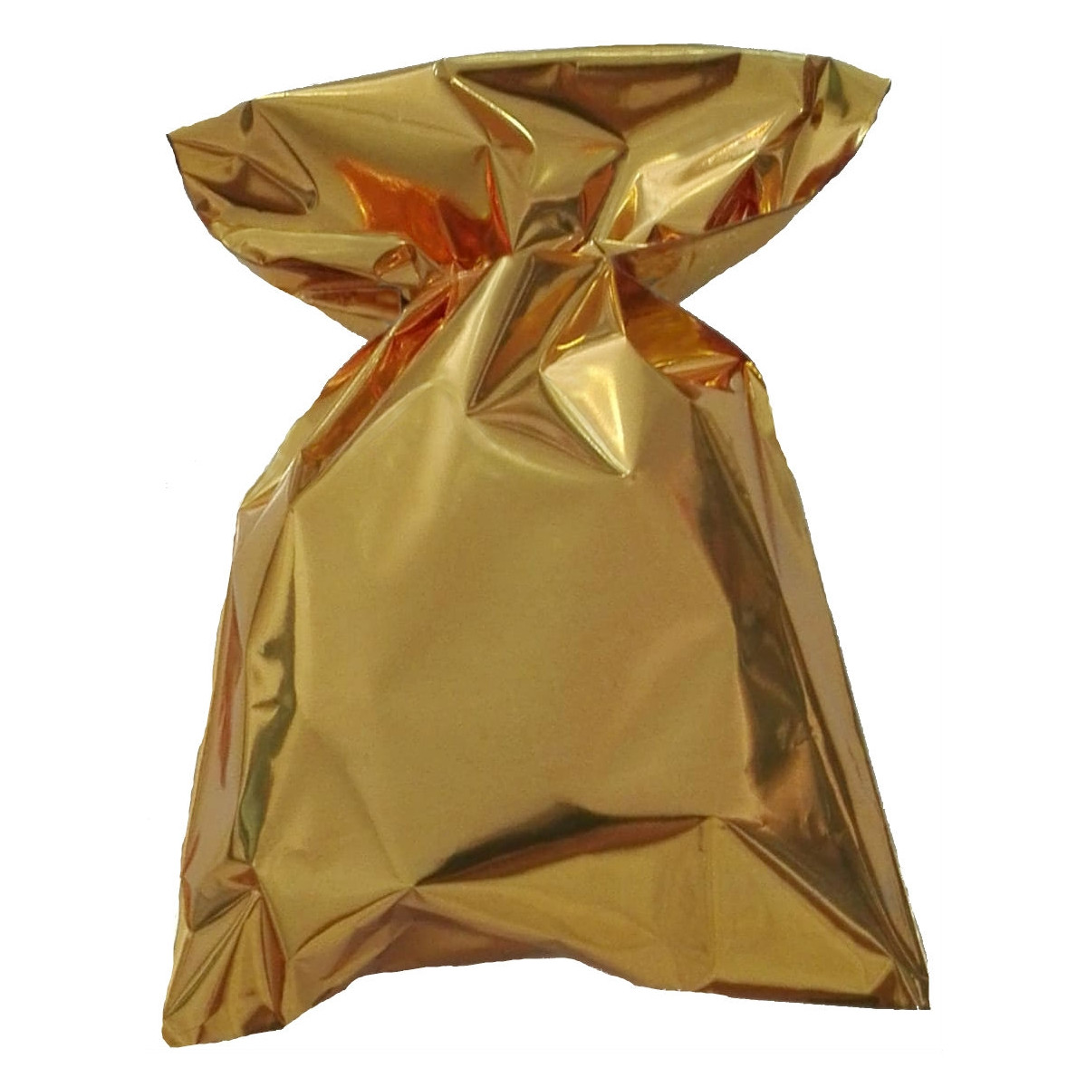 Bolsa metalizada oro