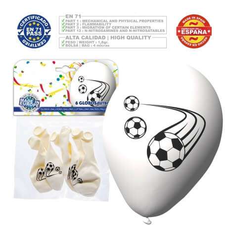 Pack Globos Fútbol