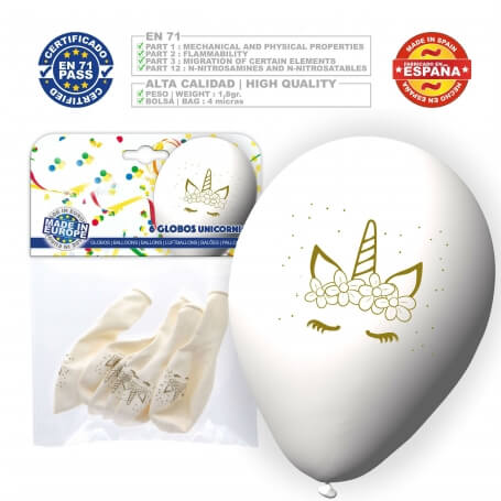 Pack Globos Unicornio