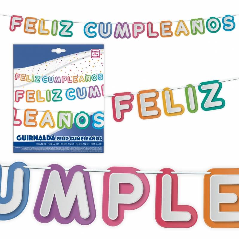 Guirnalda cumpleaños Guirnalda cumpleaños
