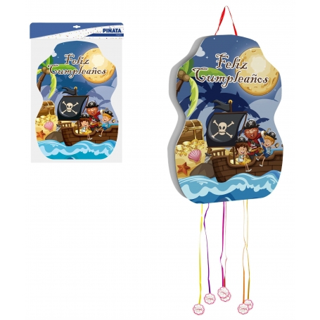 Piñata Cumpleaños Pirata