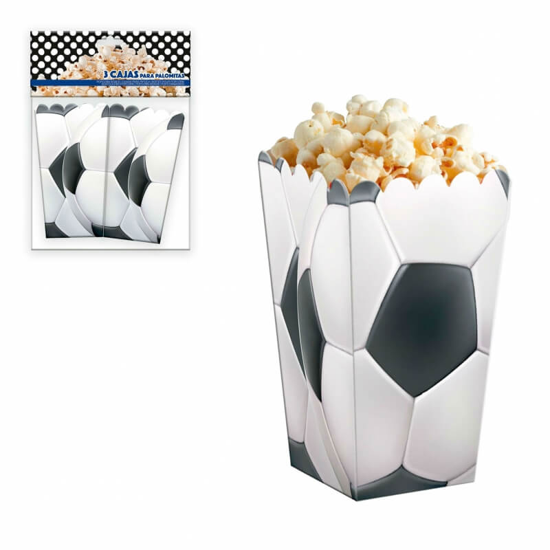 Pack Caja Palomitas Fútbol Pack Caja Palomitas Fútbol