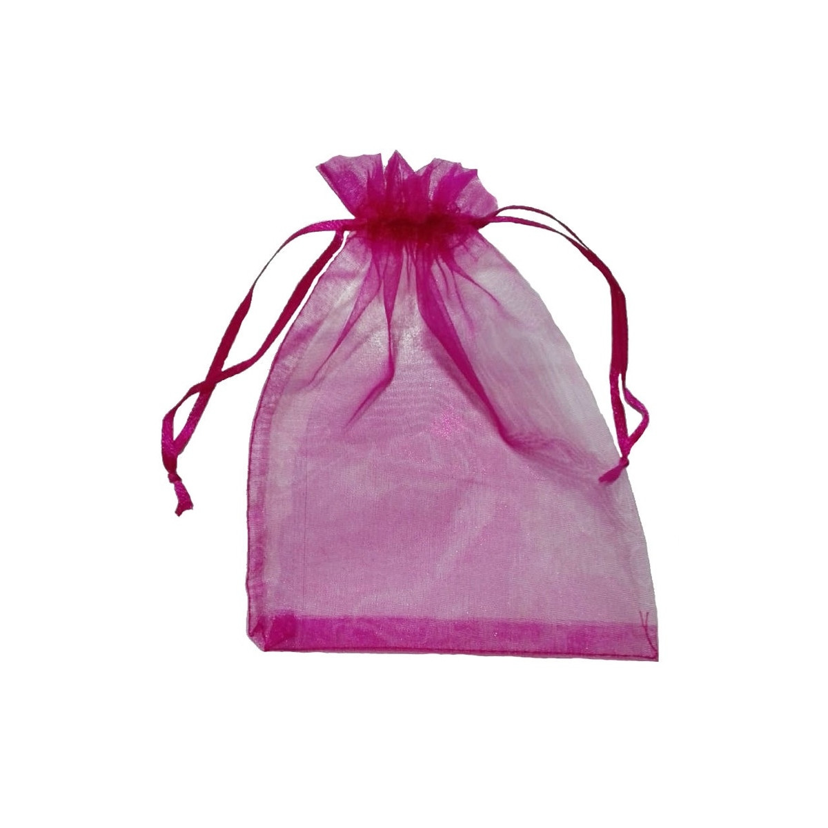 Bolsa de organza morada 13 x 17
