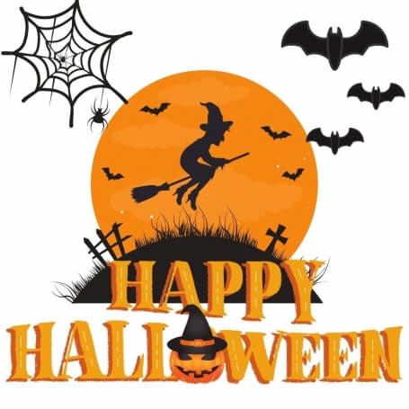 Adhesivo Halloween