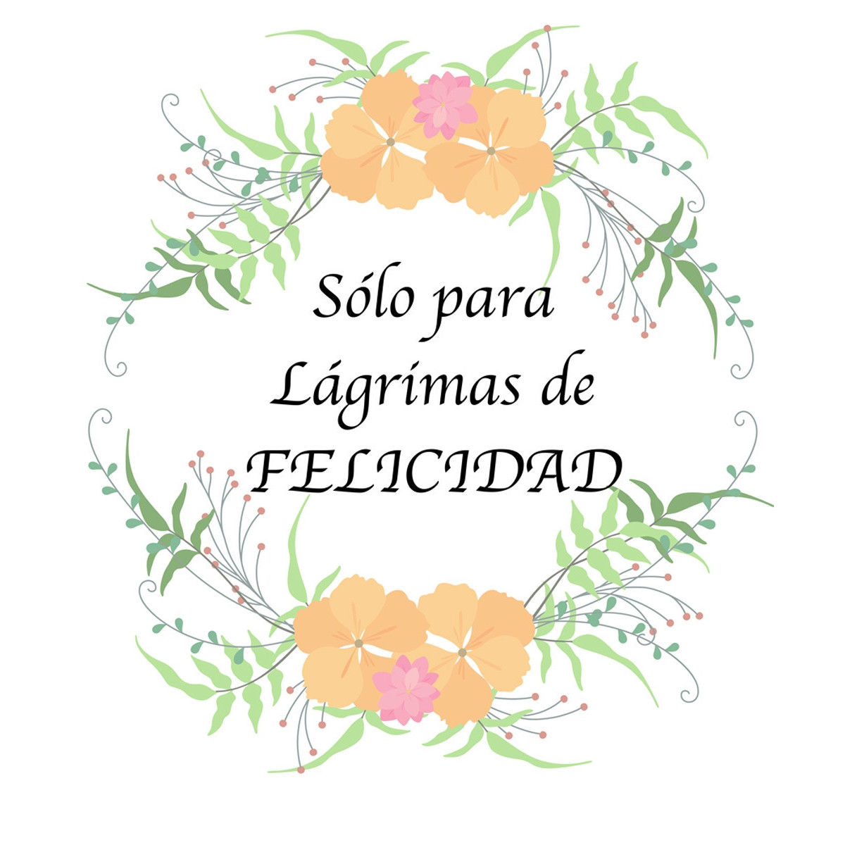 Adhesivo Para lágrimas de felicidad