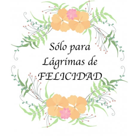 Adhesivo Para lágrimas de felicidad