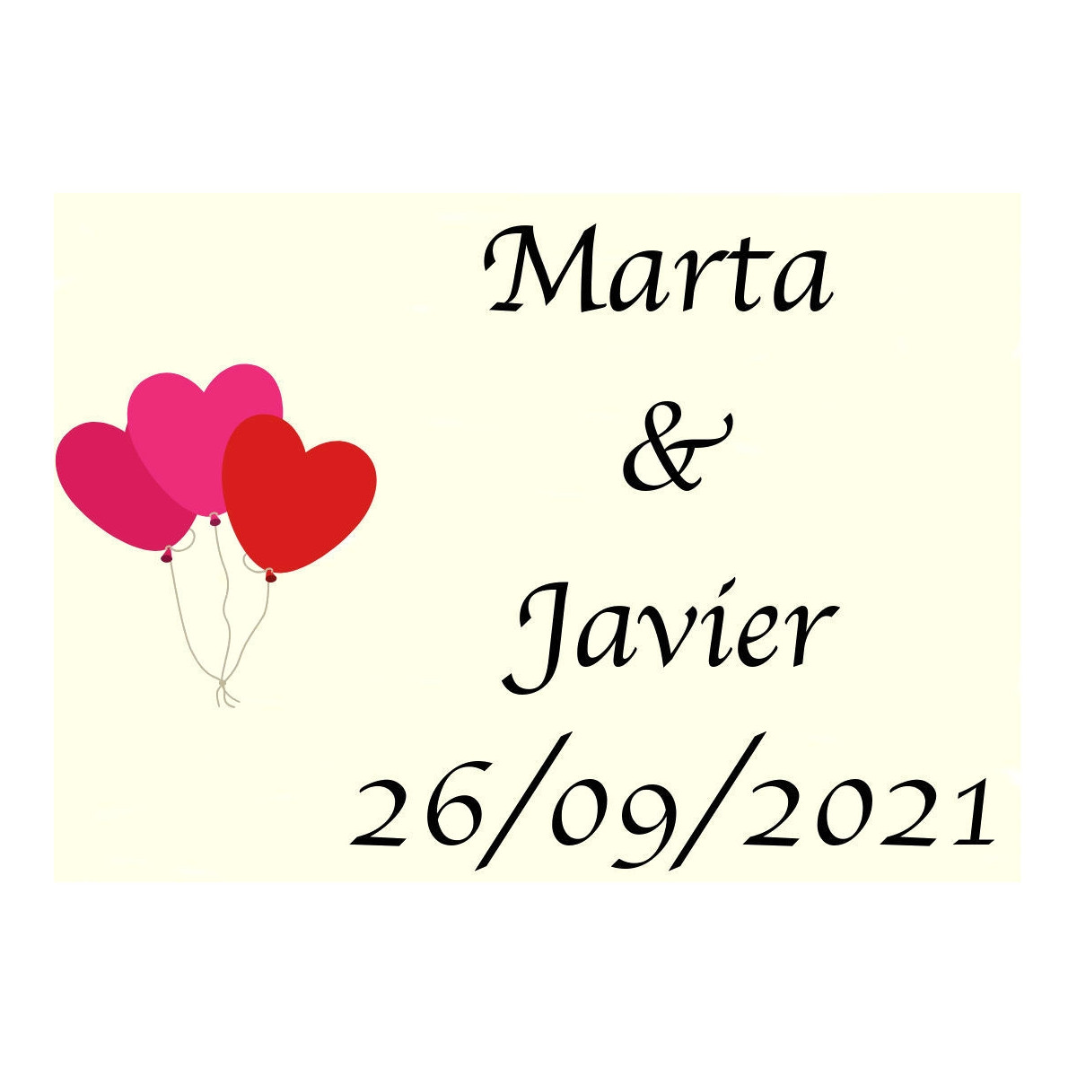 Adhesivo personalizado