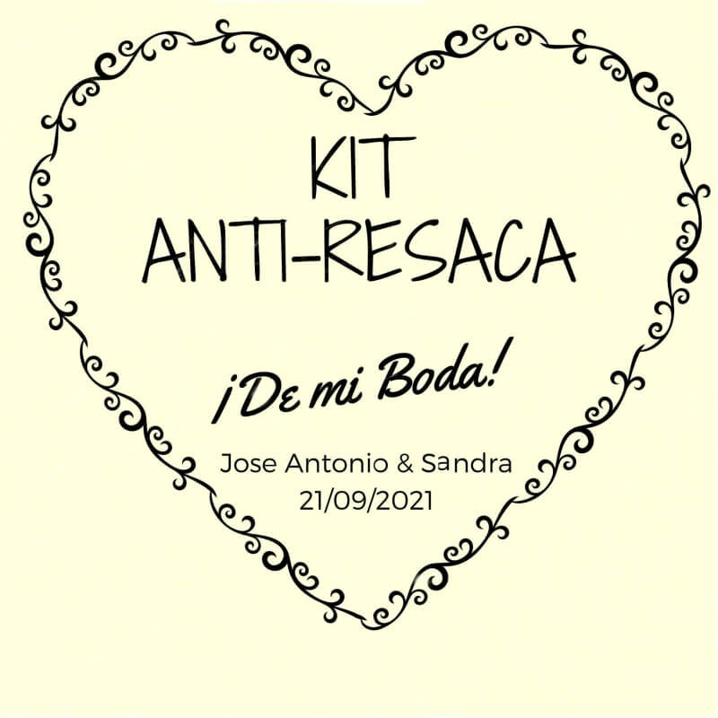 Pegatina kit antiresaca