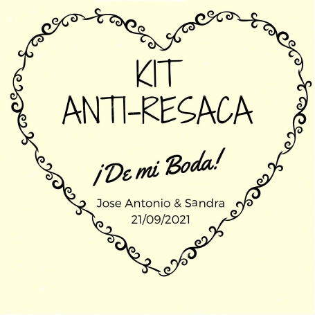 Pegatina kit antiresaca