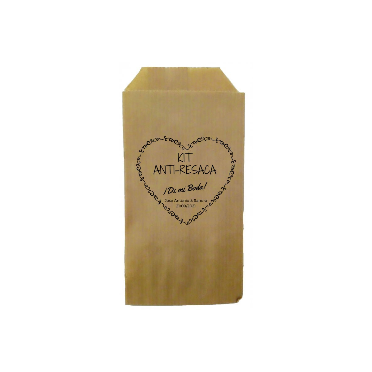 Kit anti resaca detalles de boda personalizados