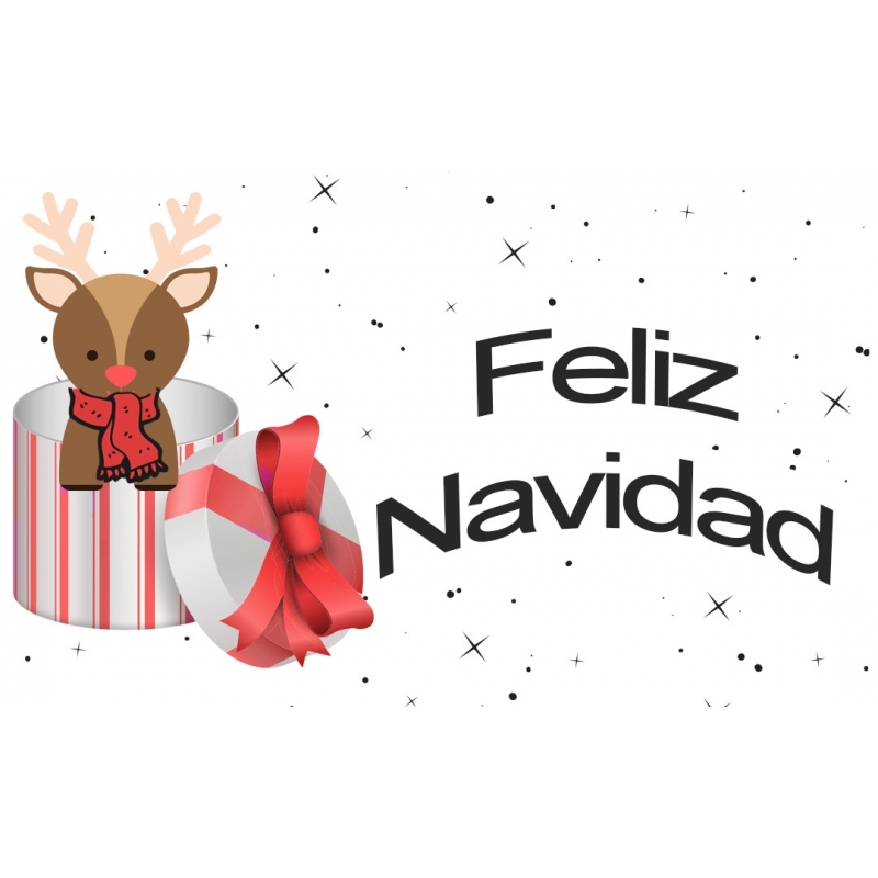 Adhesivo para navidad