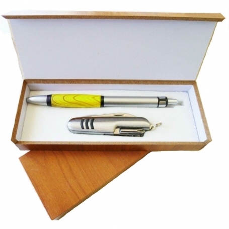 Caja Madera Con Accesorios