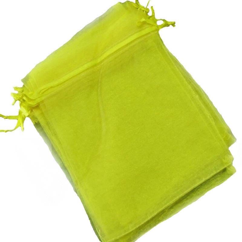 Bolsa De Organza Amarilla 13 X 17 Bolsa De Organza Amarilla 13 X 17