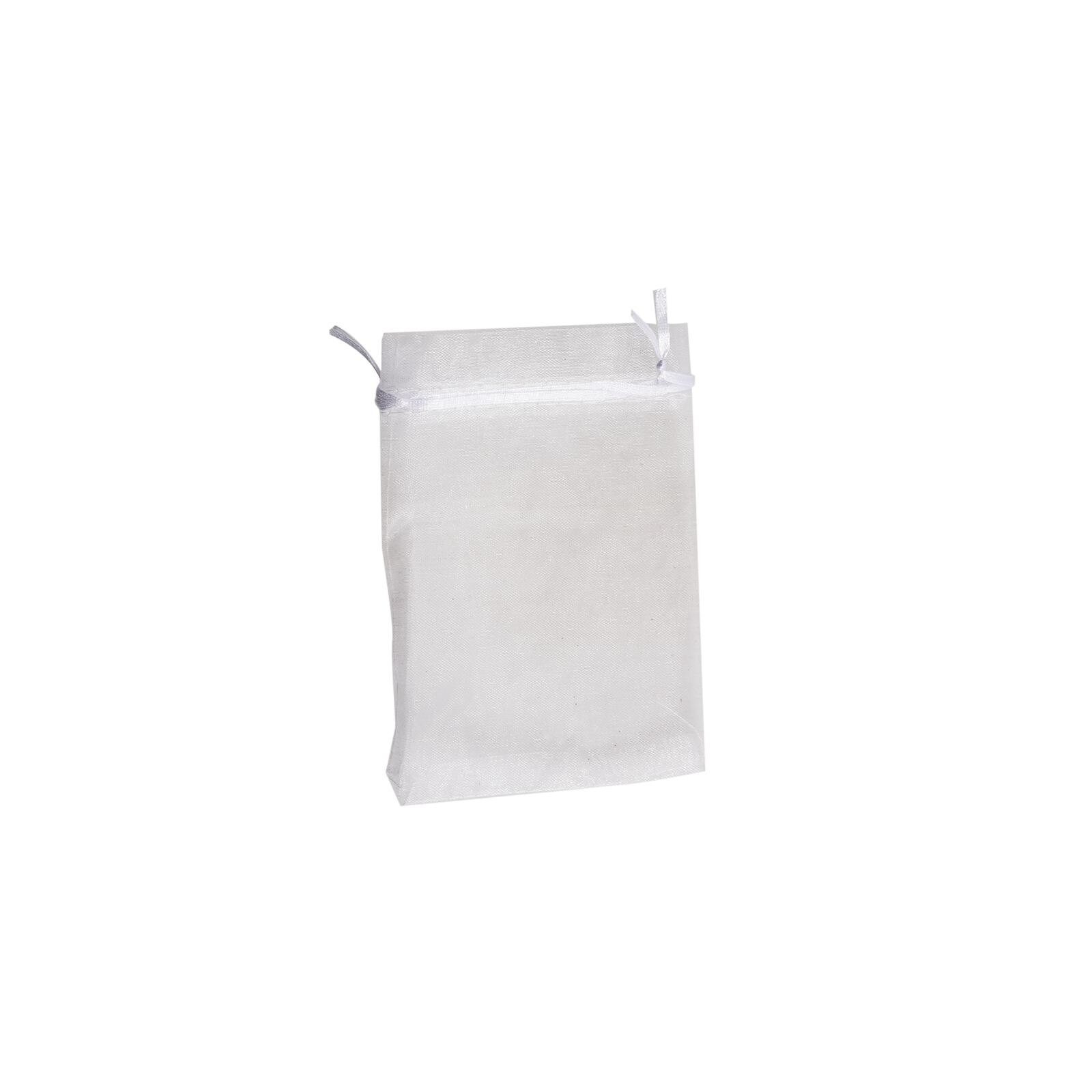 Bolsa de organza blanca 13x17cm