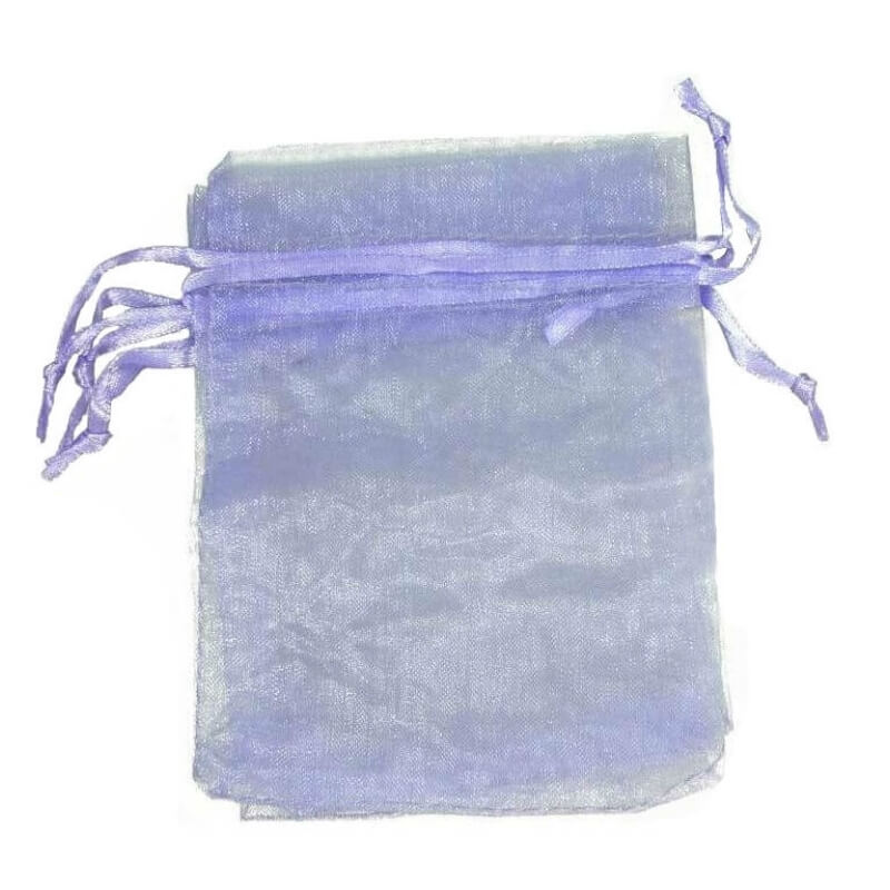 Saquito De Organza Lila Claro 7 X 10 Saquito De Organza Lila Claro 7 X 10
