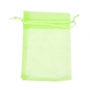 Bolsitas De Organza Verde Claro 10 X 13